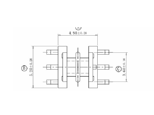EE5.0骨架 变压...