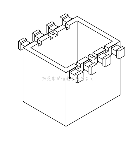 16mm磁环底座 电...