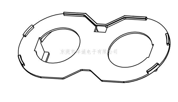 131mm磁环底座 ...