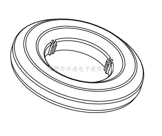 83mm磁环底座 电...