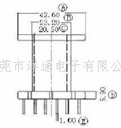EE65电源骨架 E...