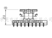 EI33电源骨架 E...