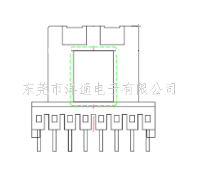 EE42变压器骨架E...