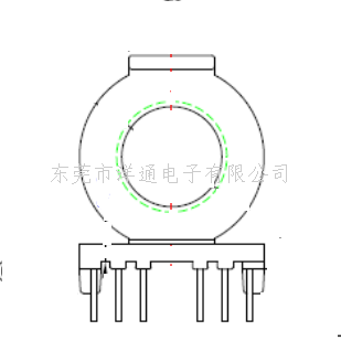 POT33变压器骨架...