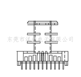EE55变压器骨架电...