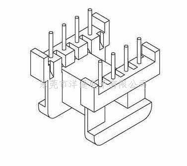 EE25变压器骨架电...