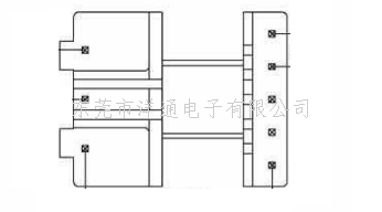 EF16变压器骨架电...