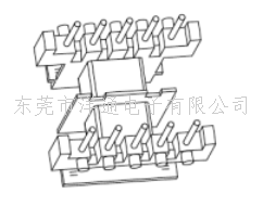 EF20变压器骨架E...