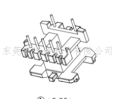 EE16变压器骨架E...
