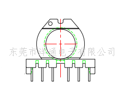 EC33变压器骨架E...
