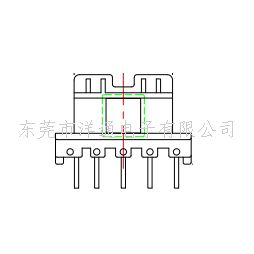 EE25变压器骨架电...