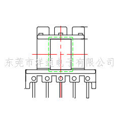 EF25变压器骨架电...