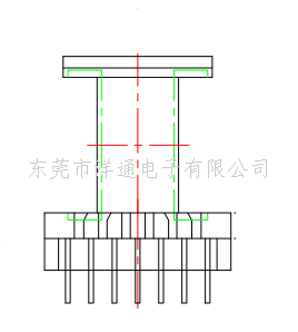 ER4346变压器骨...