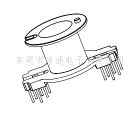 RM8变压器骨架RM...