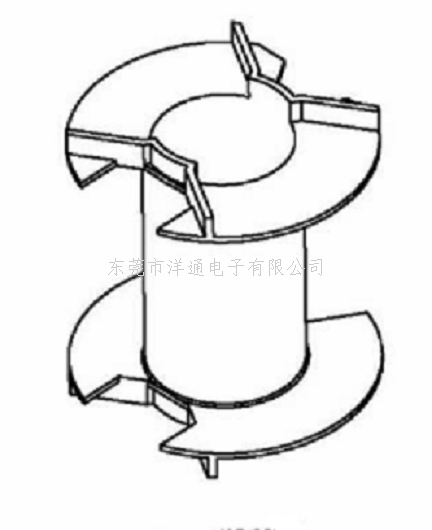 PQ45变压器骨架P...