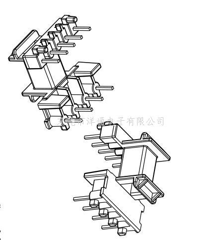 EE16变压器骨架E...
