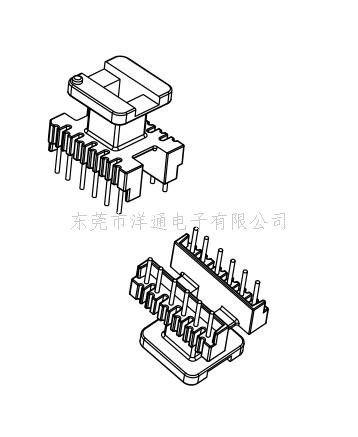 EE22变压器骨架E...