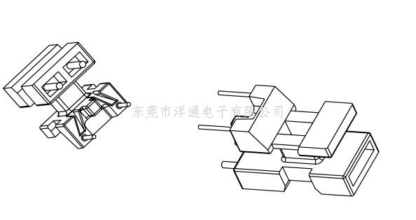 EE10变压器骨架E...