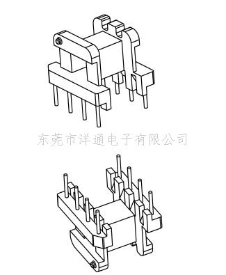 EE19变压器骨架E...