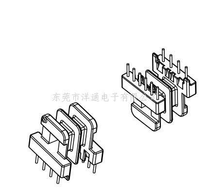 EE16变压器骨架E...