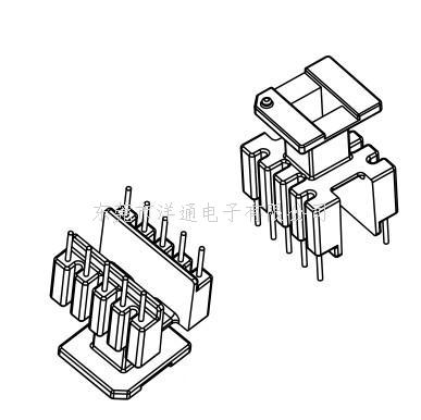 EE16变压器骨架E...