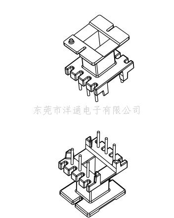 EE16变压器骨架E...