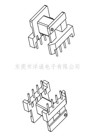 EE16变压器骨架E...