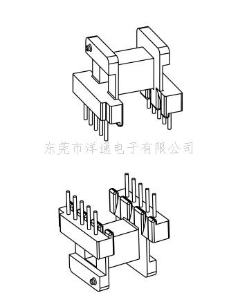 EE16变压器骨架E...
