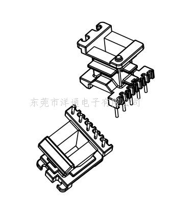 EE14变压器骨架E...