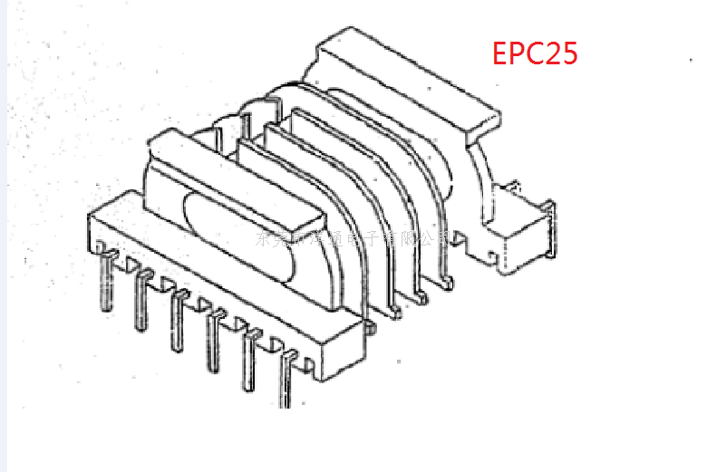 EPC25变压器骨架...