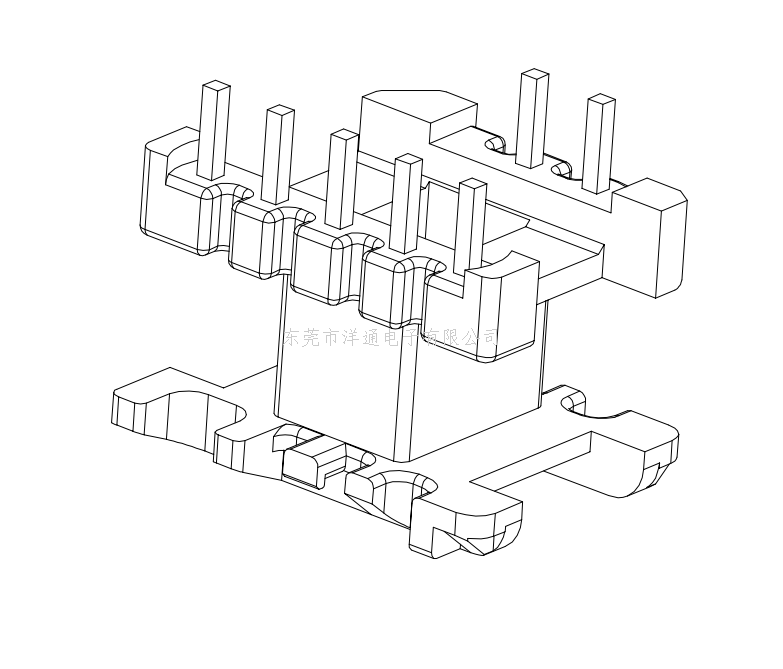 EE16变压器骨架E...