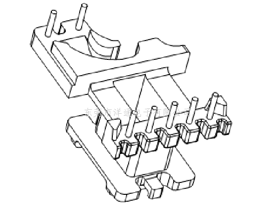 EE16变压器骨架E...