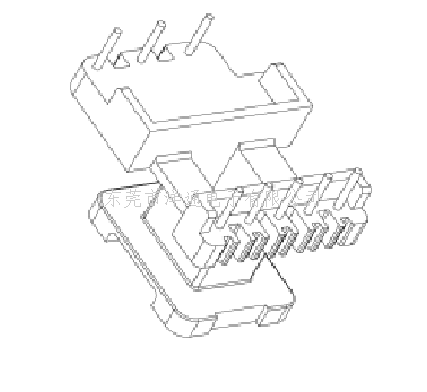 EE22变压器骨架E...