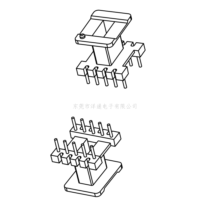 ​EE13变压器骨架...