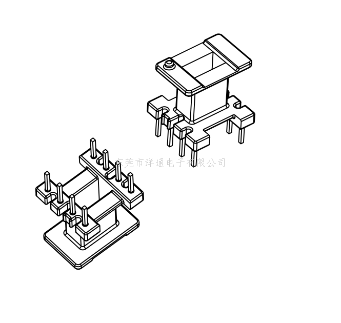 EE10变压器骨架E...