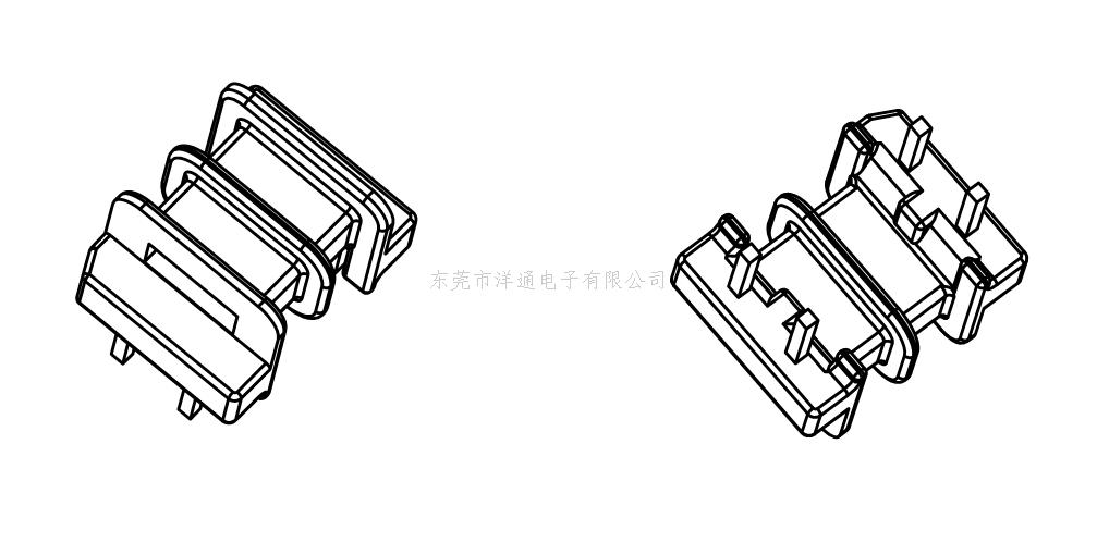 EE0808变压器骨...