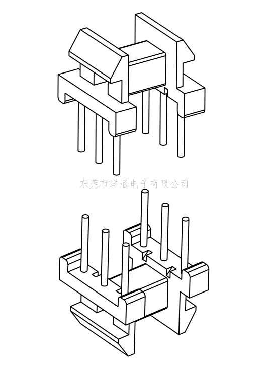 EE8.3变压器骨架...