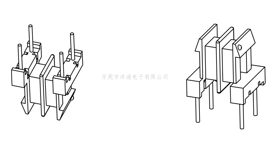 EE8.3变压器骨架...