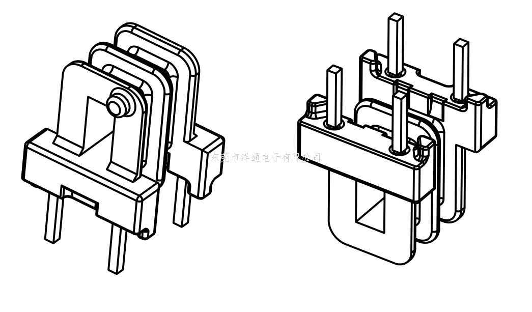 EE6.5变压器骨架...