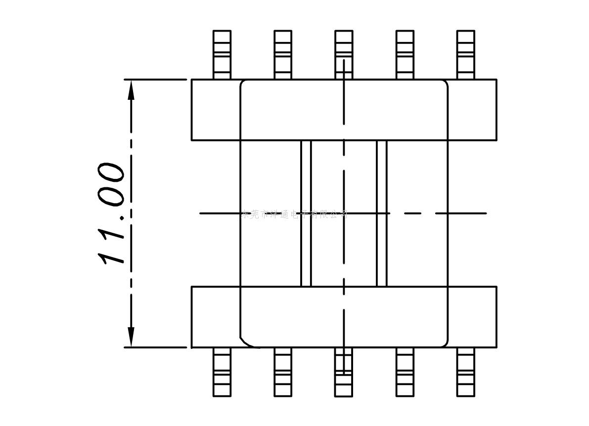 EI12.5变压器骨...