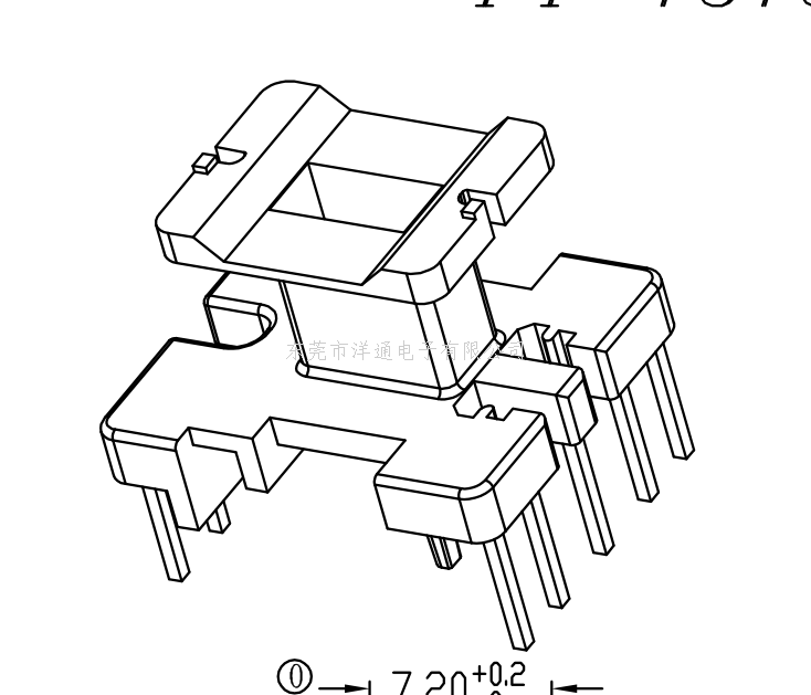​EE13变压器骨架...
