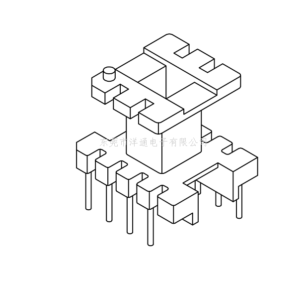 EE16变压器骨架E...
