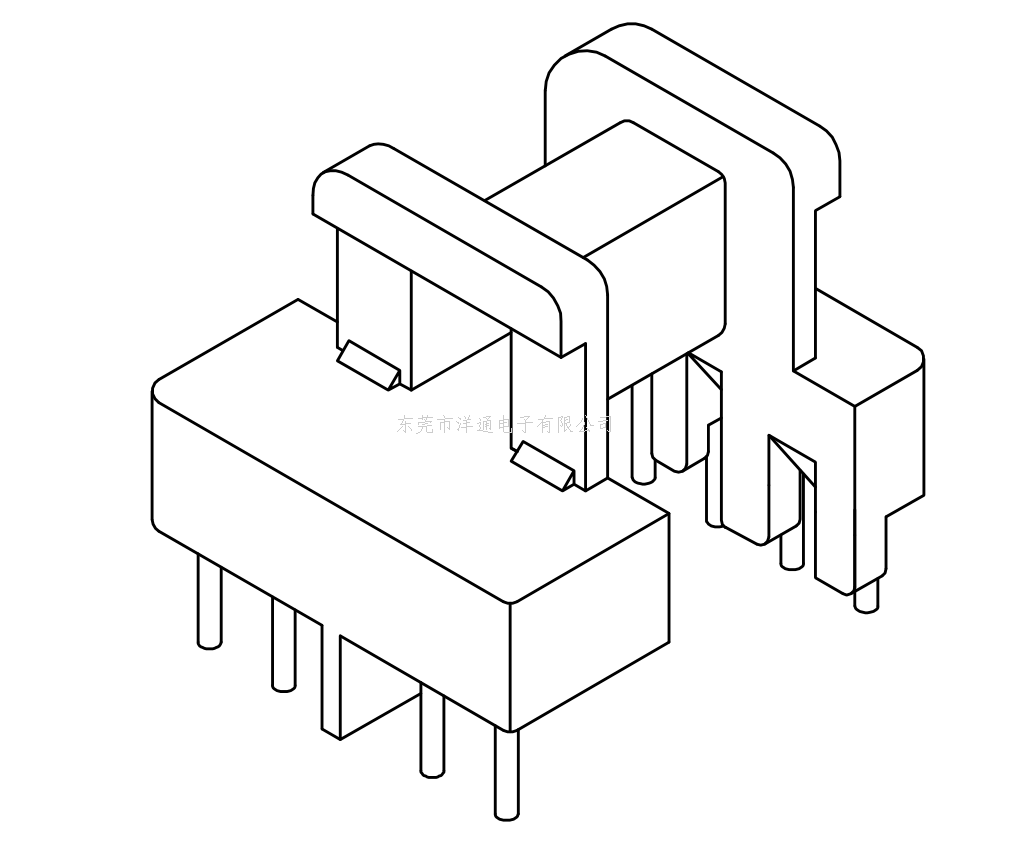 EE16变压器骨架E...