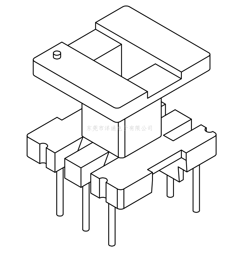 EE19变压器骨架E...