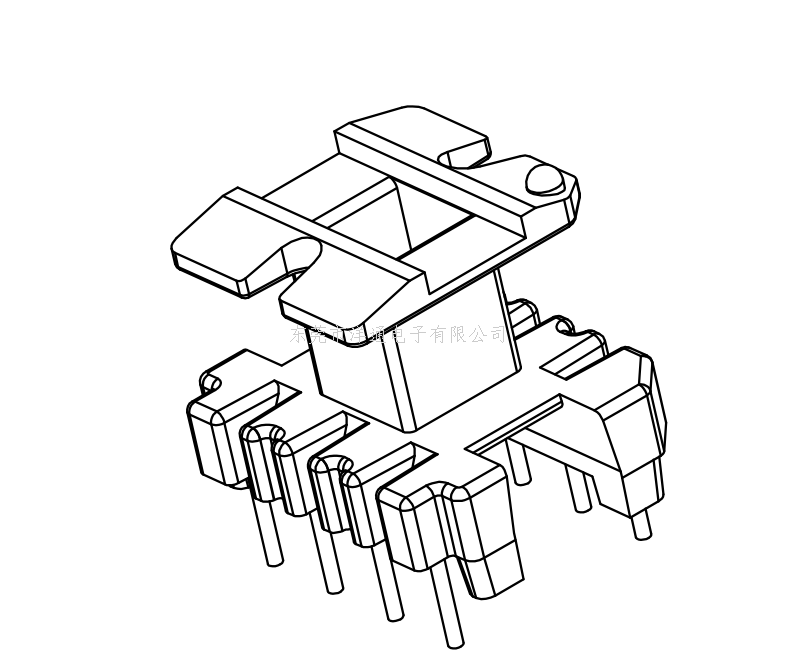 EI22变压器骨架E...