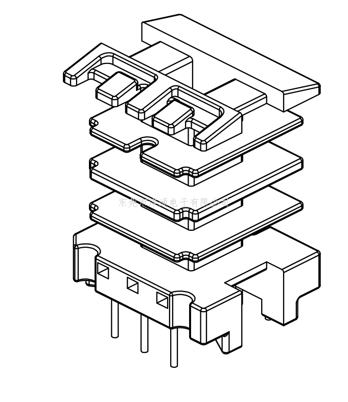 EE25喇叭​​变压...