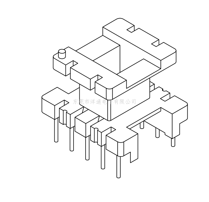 EI28变压器骨架E...