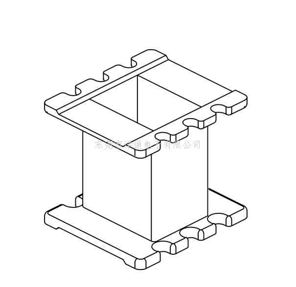EI28变压器骨架E...