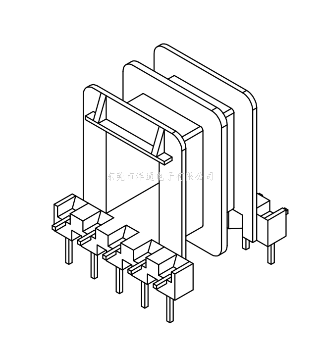 EI30变压器骨架E...