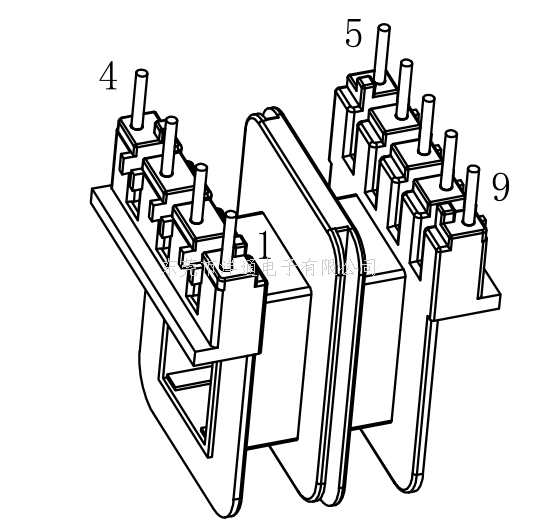 EI35变压器骨架E...